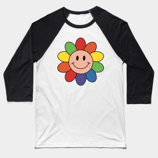LGBT daisy flower Baseball T-Shirt